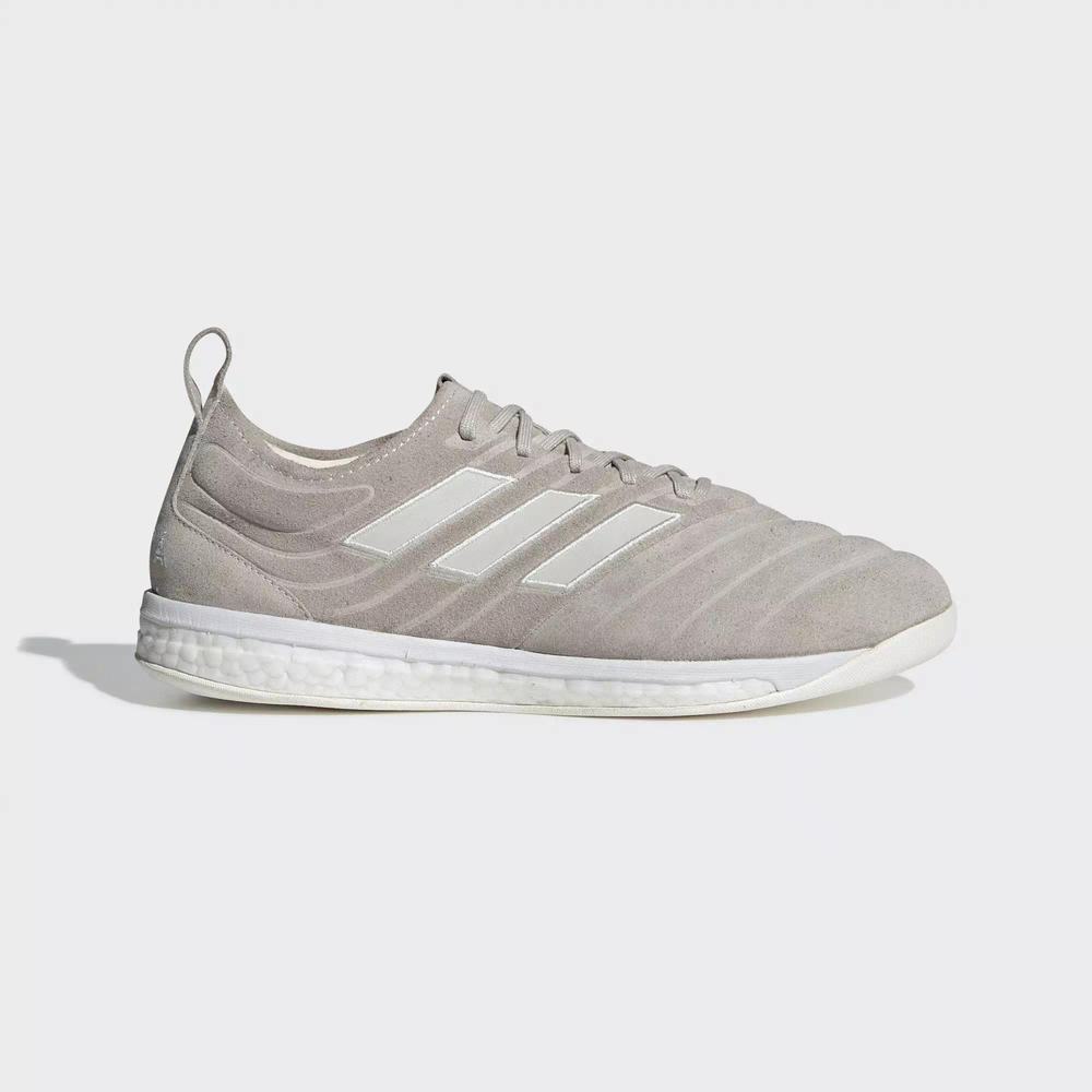 Adidas Copa 19+ Tenis De Futbol Blancos Para Hombre (MX-30528)